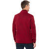 Auf diesem Bild sehen Sie Stubai Herren Strickfleece-Jacke in der Farbe rot-melange