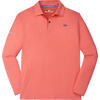 Auf diesem Bild sehen Sie Spitzbergen Herren Funktionspoloshirt langarm in der Farbe orange