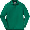 Auf diesem Bild sehen Sie Jacques Britt Herren Poloshirt Piqu langarm in der Farbe grn