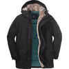 Auf diesem Bild sehen Sie Royal Spencer Herren Funktions-Parka mit Fell in der Farbe schwarz