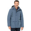 Auf diesem Bild sehen Sie Jacques Britt Herren Stepp-Parka in der Farbe mittelblau