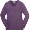 Auf diesem Bild sehen Sie Jacques Britt Damen Pullover mit V-Ausschnitt in der Farbe lila