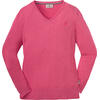 Auf diesem Bild sehen Sie Jacques Britt Damen Pullover mit V-Ausschnitt in der Farbe pink