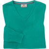 Auf diesem Bild sehen Sie Jacques Britt Damen Pullover mit V-Ausschnitt in der Farbe mintgr�n