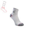 Auf diesem Bild sehen Sie 5er Pack Wilson Socken tief f�r Damen und Herren  in der Farbe anthrazit-melange