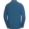 Auf diesem Bild sehen Sie Stone Rich Herren Henley Shirt langarm in der Farbe blau