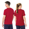 Auf diesem Bild sehen Sie Reusch T-Shirt kurzarm unisex,&nbsp;sportlich und atmungsaktiv&nbsp; in der Farbe rot