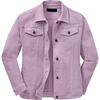Auf diesem Bild sehen Sie Sisley Damen Jeansjacke in der Farbe flieder