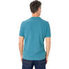 Auf diesem Bild sehen Sie Jacques Britt Herren Strick-Poloshirt kurzarm in der Farbe t�rkis