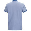 Auf diesem Bild sehen Sie Polo Sylt Herren Poloshirt Melange, atmungsaktiv und pflegeleicht in der Farbe hellblau