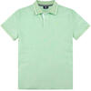 Auf diesem Bild sehen Sie Polo Sylt Herren Poloshirt Melange, atmungsaktiv und pflegeleicht in der Farbe hellgr�n