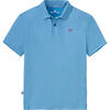 Auf diesem Bild sehen Sie Spitzbergen Herren Funktions-Poloshirt, kurzarm und knitterfrei in der Farbe blau
