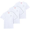 Auf diesem Bild sehen Sie Kappa 3er Pack T-Shirts unisex in der Farbe wei�