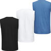 Auf diesem Bild sehen Sie Bruno Banani 3er Pack Herren Tank Tops in der Farbe gemischt