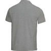 Auf diesem Bild sehen Sie Benetton Poloshirt kurzarm unisex, unifarben aus 100% Baumwolle&nbsp; in der Farbe grau-melange