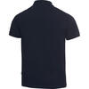 Auf diesem Bild sehen Sie Benetton Poloshirt kurzarm unisex, unifarben aus 100% Baumwolle&nbsp; in der Farbe marine