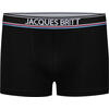 Auf diesem Bild sehen Sie Jacques Britt 10er Pack Boxershorts, Baumwolle mit Stretch in der Farbe schwarz