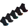 Auf diesem Bild sehen Sie Benetton 5er Pack Socken gemustert tief in der Farbe Farb Mix