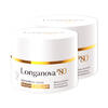 Auf diesem Bild sehen Sie Longanova  P 80 2er Pack Nachtcreme 2x 50 ml f�r Damen und Herren in der Farbe wei�