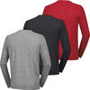 Auf diesem Bild sehen Sie Spitzbergen 3er Pack Herren Funktionsshirts langarm, schnelltrocknend mit Stretch in der Farbe gemischt