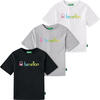 Auf diesem Bild sehen Sie Benetton 3er Pack Kinder T-Shirts in der Farbe gemischt