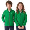 Auf diesem Bild sehen Sie Benetton Kinder Fleecejacke, atmungsaktiv und schnelltrocknend in der Farbe gr�n