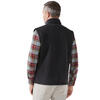 Auf diesem Bild sehen Sie Kofel Herren Polarfleece-Weste, w�rmend mit Sherpa-Webfell in der Farbe schwarz