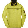 Auf diesem Bild sehen Sie Nordcap Strickfleece-Troyer, w�rmend und schnelltrocknend in der Farbe gelb