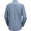 Auf diesem Bild sehen Sie Ducktail Herren Flanellhemd aus 100% Baumwolle mit Button-Down-Kragen in der Farbe hellblau
