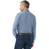Auf diesem Bild sehen Sie Ducktail Herren Flanellhemd aus 100% Baumwolle mit Button-Down-Kragen in der Farbe hellblau