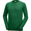 Auf diesem Bild sehen Sie Benetton Herren Pullover Rundhals, mit feinem Strick aus 100% Baumwolle in der Farbe gr�n