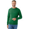Auf diesem Bild sehen Sie Benetton Herren Pullover Rundhals, mit feinem Strick aus 100% Baumwolle in der Farbe gr�n