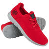 Auf diesem Bild sehen Sie Tiroler Loden Merino-Sneaker unisex in der Farbe rot