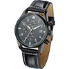 Pareor Schwarzer Chronograph