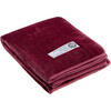 Auf diesem Bild sehen Sie Country Home Collection Kuscheldecke in der Farbe bordeaux
