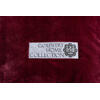 Auf diesem Bild sehen Sie Country Home Collection Kuscheldecke in der Farbe bordeaux