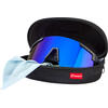 Auf diesem Bild sehen Sie Reusch Sportsonnenbrille mit Etui in der Farbe schwarz