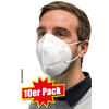 10er Pack FFP2-Schutzmasken