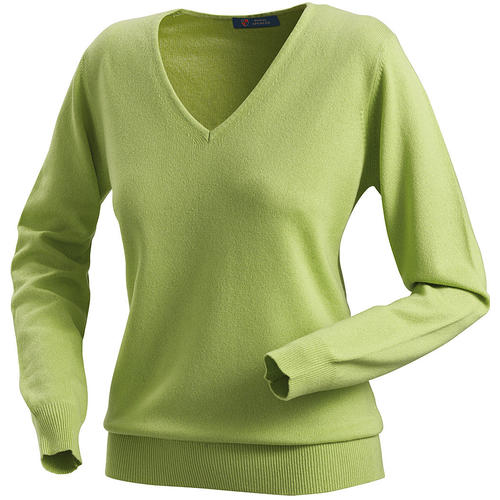 Royal Spencer Damen Kaschmir-Seidenpullover V-Ausschnitt