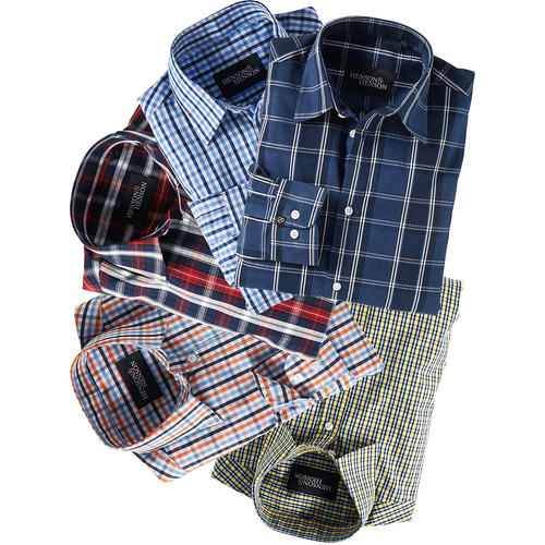 HENSON&HENSON 5er Pack Karohemden HENSON&HENSON 5er Pack Karohemden