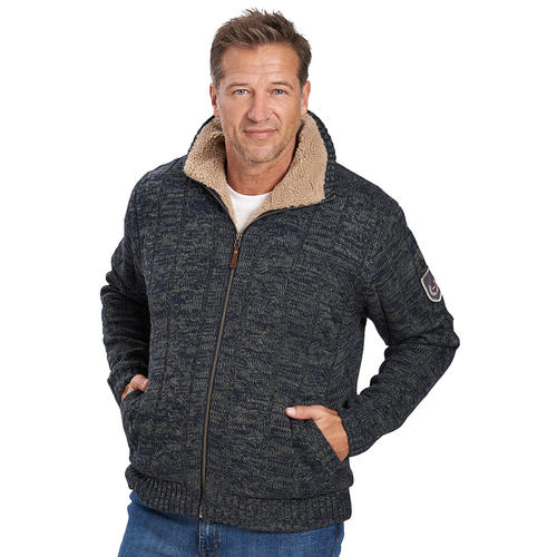 Hinterstoisser Herren Strickjacke mit Teddyfutter Hinterstoisser Herren Strickjacke mit Teddyfutter
