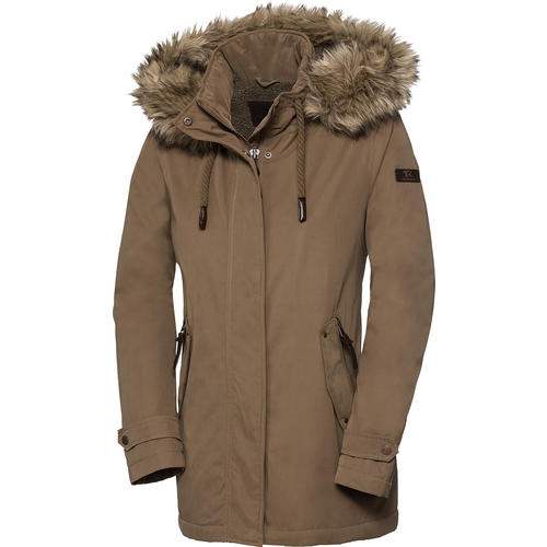 Tom Ramsey Damen Parka mit Fell-Kapuze