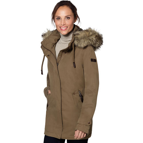 Tom Ramsey Damen Parka mit Fell-Kapuze Tom Ramsey Damen Parka mit Fell-Kapuze
