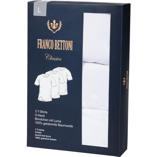 Franco Bettoni 3er Pack T-Shirts Rundhals Franco Bettoni 3er Pack T-Shirts Rundhals