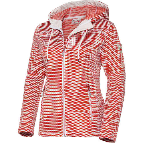 ColorU Damen Jacquard-Strickjacke