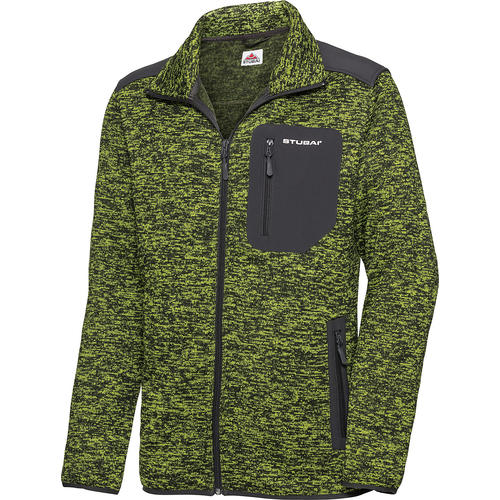 Stubai Herren Strickfleece-Jacke