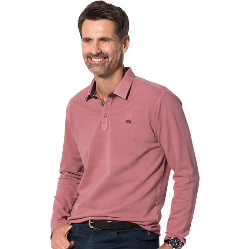 LERROS Herren Polohemd langarm LERROS Herren Polohemd langarm