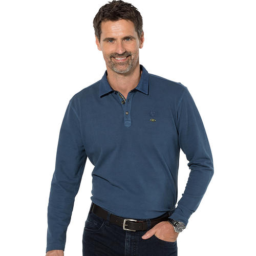LERROS Herren Polohemd langarm LERROS Herren Polohemd langarm
