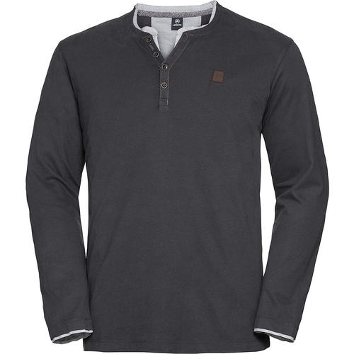 LERROS Herren Langarmshirt mit Doppelkragen LERROS Herren Langarmshirt mit Doppelkragen