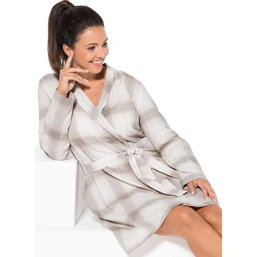 Belmina Damen Flanellmorgenmantel Belmina Damen Flanellmorgenmantel